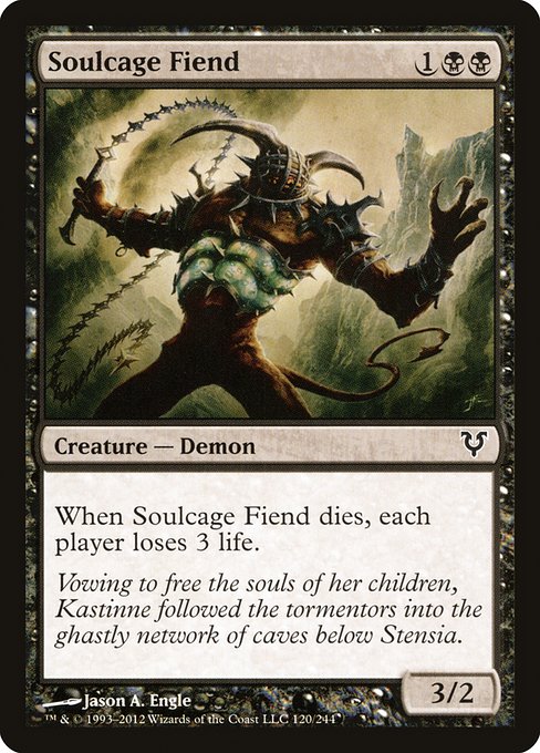 Soulcage Fiend - Avacyn Restored #120