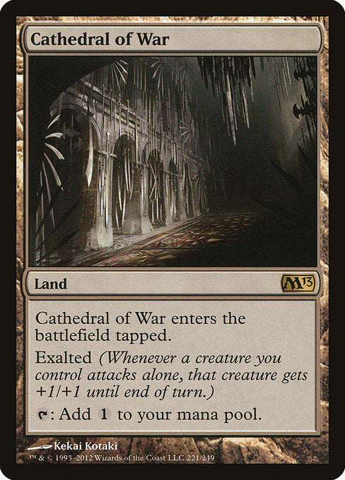 Cathedral of War - Magic 2013 #221