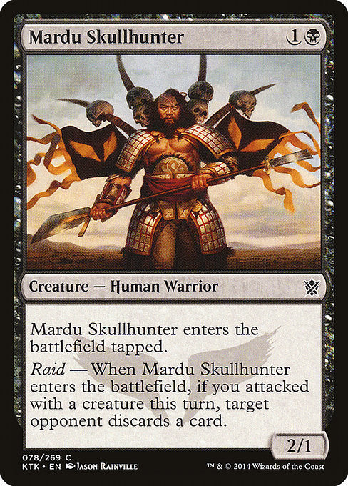 Mardu Skullhunter - Khans of Tarkir #78