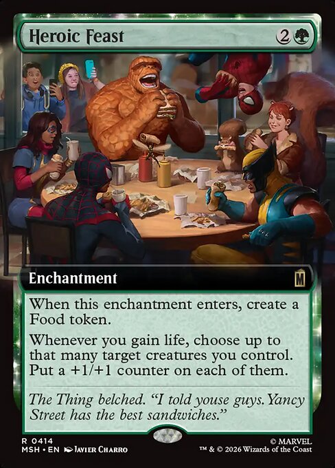 Heroic Feast - Marvel Super Heroes #414 (Foil)