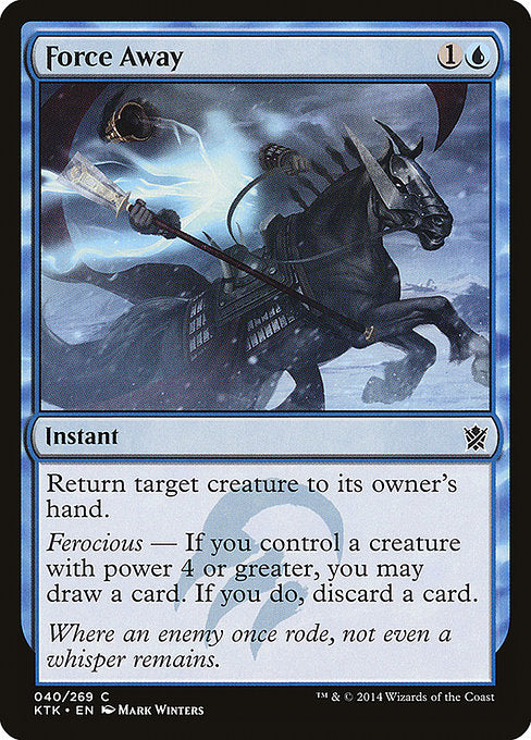 Force Away - Khans of Tarkir #40