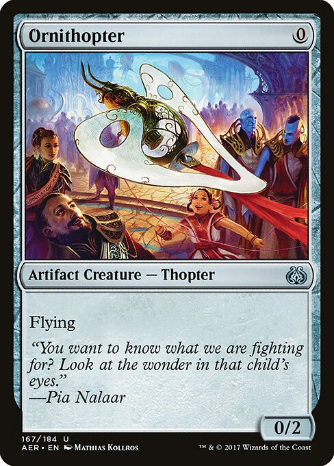 Ornithopter Aether Revolt Magic: The Gathering card image