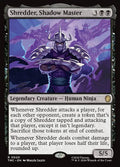 Shredder, Shadow Master Teenage Mutant Ninja Turtles Eternal Magic: The Gathering card image