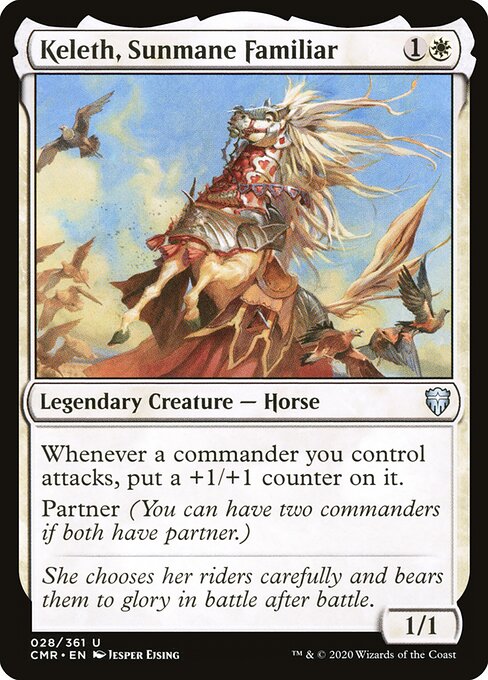 Keleth, Sunmane Familiar Commander Legends Non-Foil