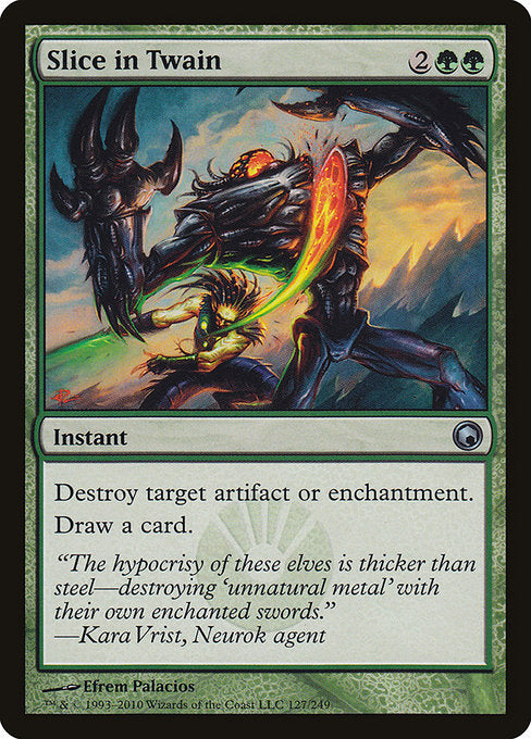Slice in Twain - Scars of Mirrodin #127