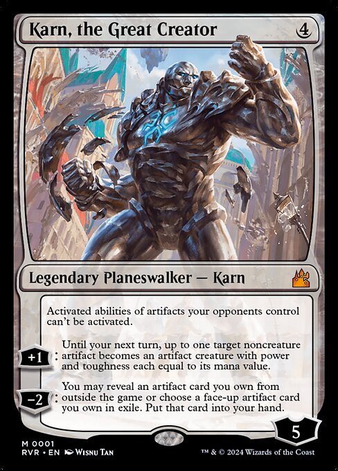Karn, the Great Creator - Ravnica Remastered #1
