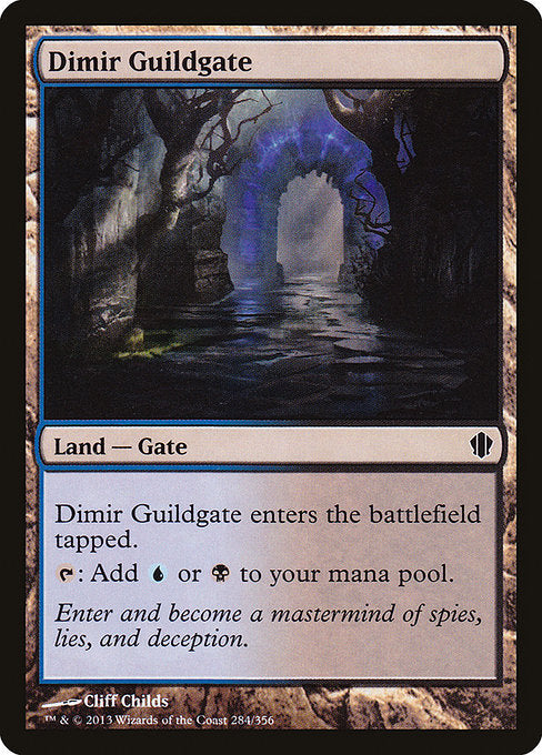 Dimir Guildgate - Commander 2013 #284