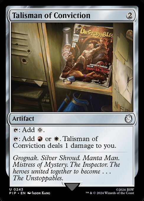 Talisman of Conviction - Fallout #243