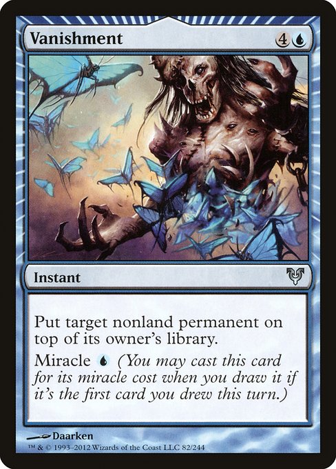 Vanishment - Avacyn Restored #82 Magic: The Gathering card image