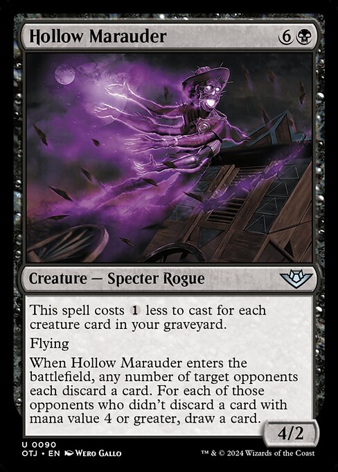 Hollow Marauder Outlaws of Thunder Junction Magic: The Gathering card image
