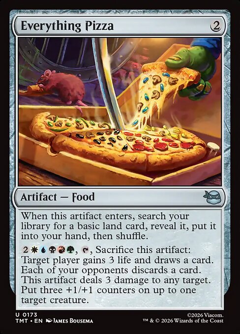 Everything Pizza - Teenage Mutant Ninja Turtles #173