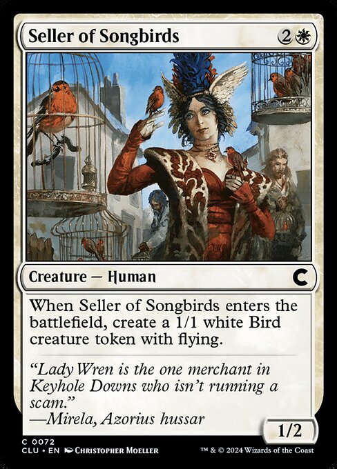 Seller of Songbirds - Ravnica: Clue Edition #72