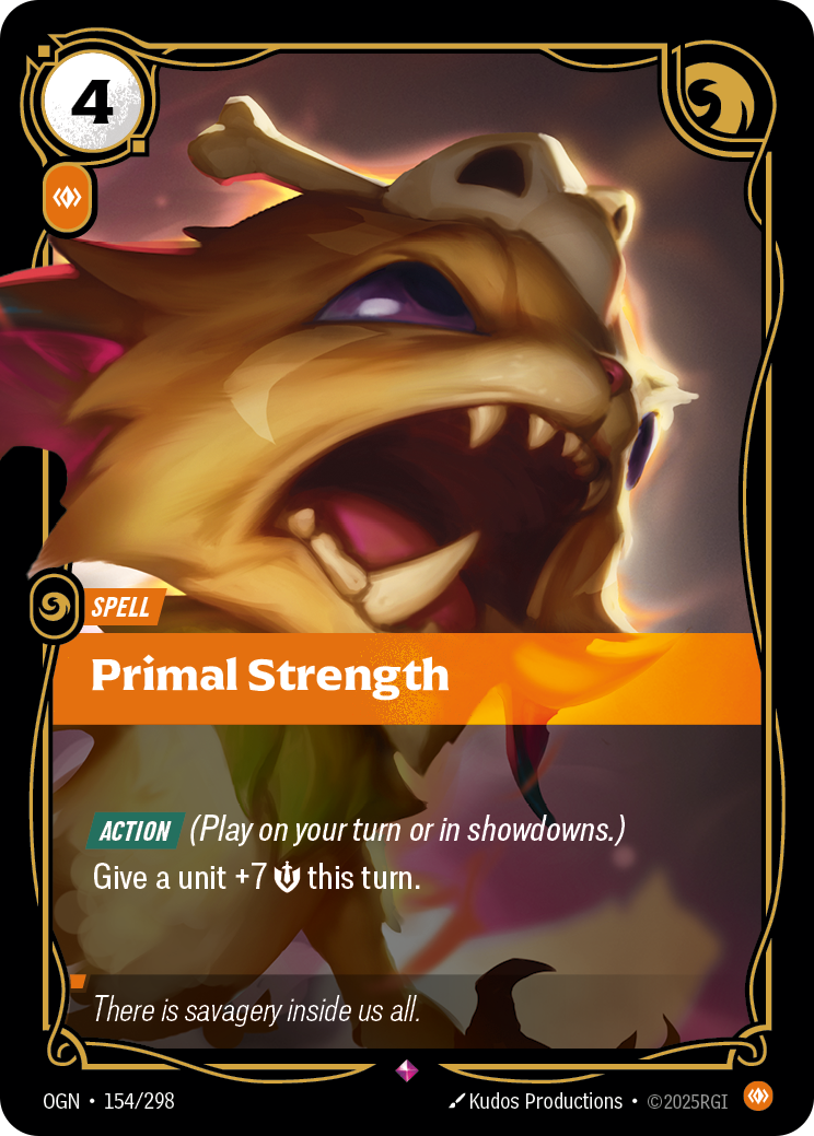 Primal Strength Riftbound card image