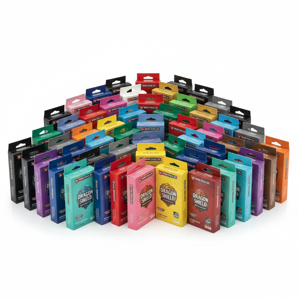 Dragon Shield Card Sleeves Group Shot