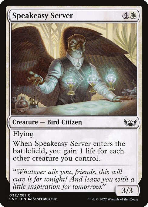 Speakeasy Server - Streets of New Capenna #32 Magic: The Gathering card image