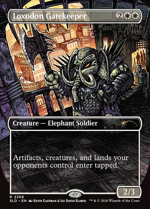 Loxodon Gatekeeper - Secret Lair Drop #2358