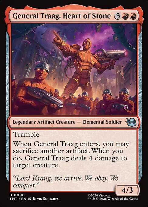 General Traag, Heart of Stone - Teenage Mutant Ninja Turtles #90