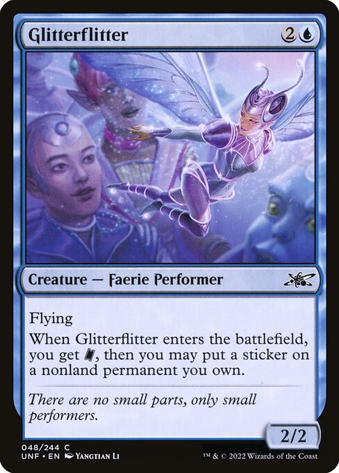 Glitterflitter - Unfinity #48 - Near Mint - Non-Foil