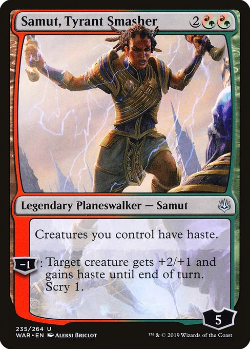 Samut, Tyrant Smasher - War of the Spark #235