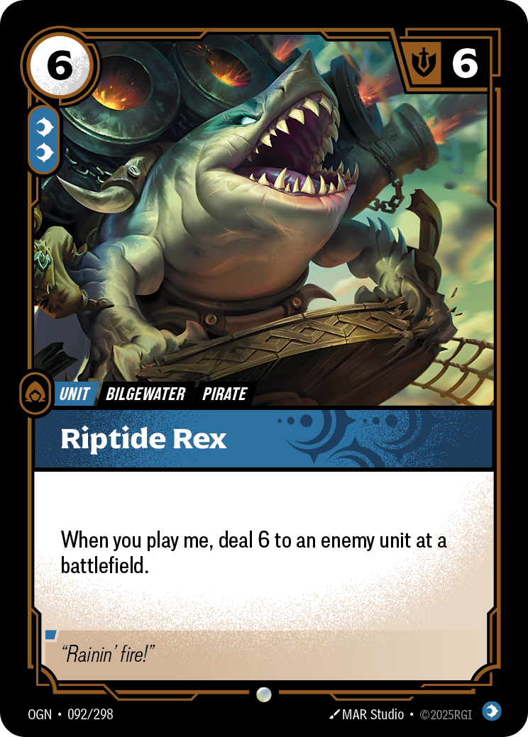 Riptide Rex Riftbound card image
