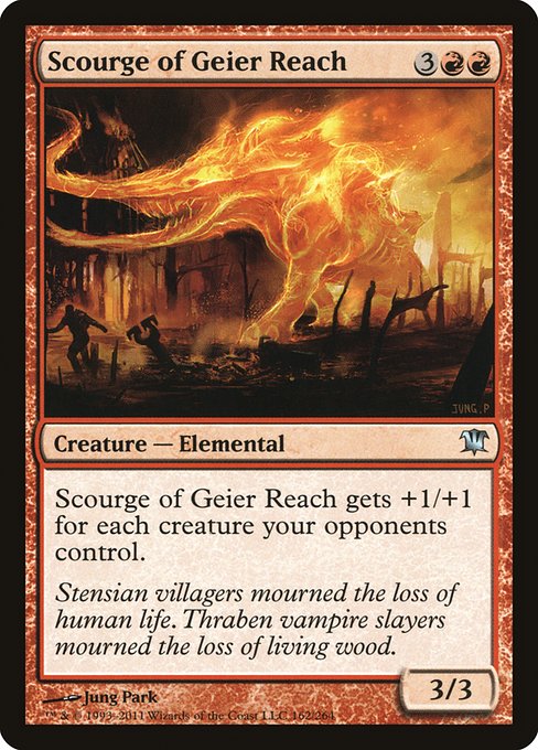 Scourge of Geier Reach - Innistrad #162
