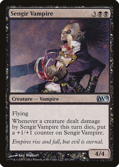 Sengir Vampire - Magic 2012 #107
