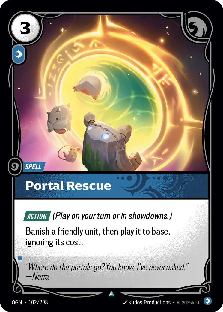 Portal Rescue Riftbound card image