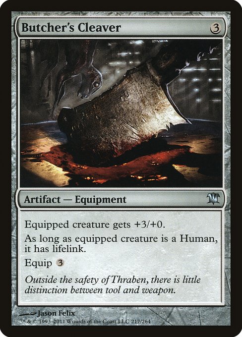 Butcher's Cleaver - Innistrad #217