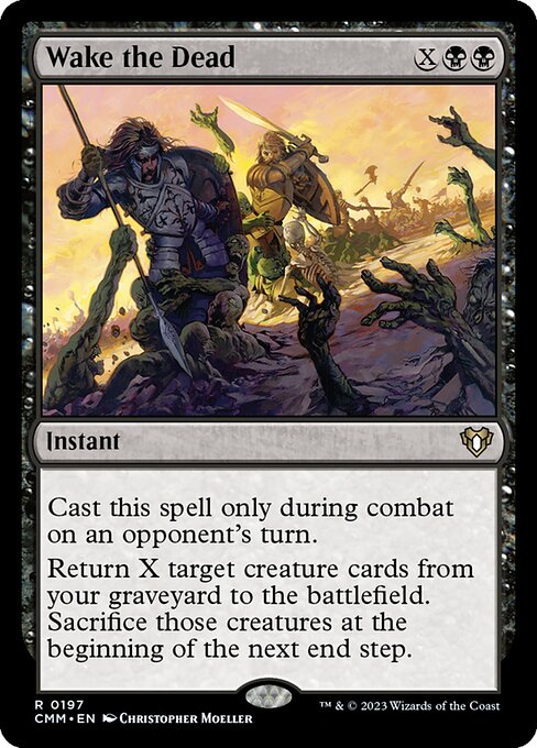 Wake the Dead - Commander Masters #197