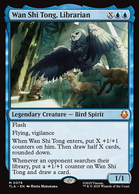 Wan Shi Tong, Librarian - Avatar: The Last Airbender #78 Magic: The Gathering card image