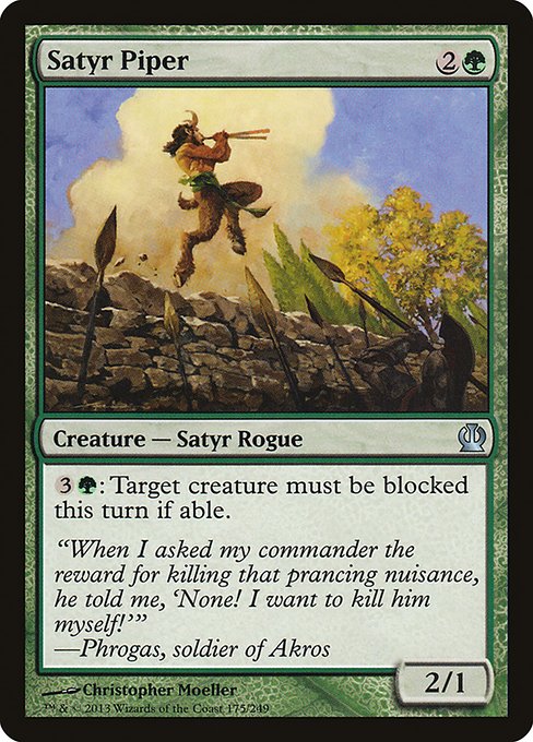 Satyr Piper - Theros #175