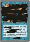 Censorship - Unglued #15