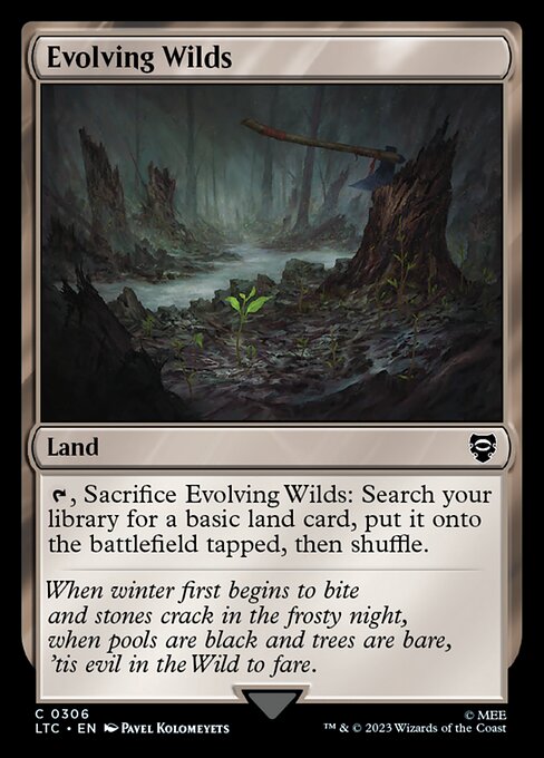 Evolving Wilds - Tales of Middle-earth Commander #306