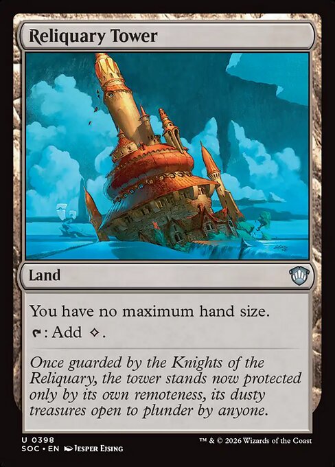 Reliquary Tower - Secrets of Strixhaven Commander #398