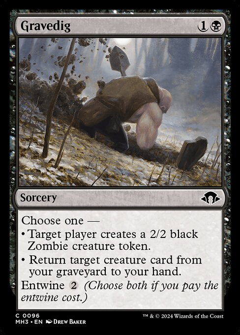 Gravedig - Modern Horizons 3 #96 Magic: The Gathering card image