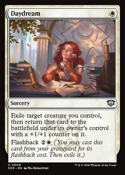 Daydream - Secrets of Strixhaven #9 Magic: The Gathering card image