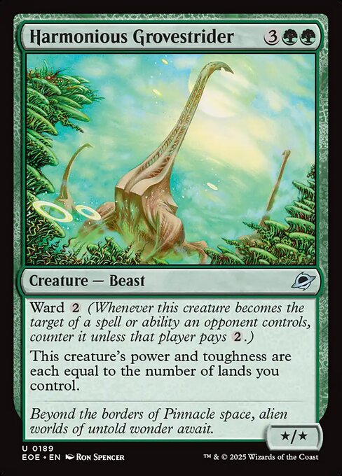 Harmonious Grovestrider - Edge of Eternities #189