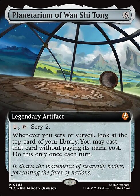 Planetarium of Wan Shi Tong - Avatar: The Last Airbender #385