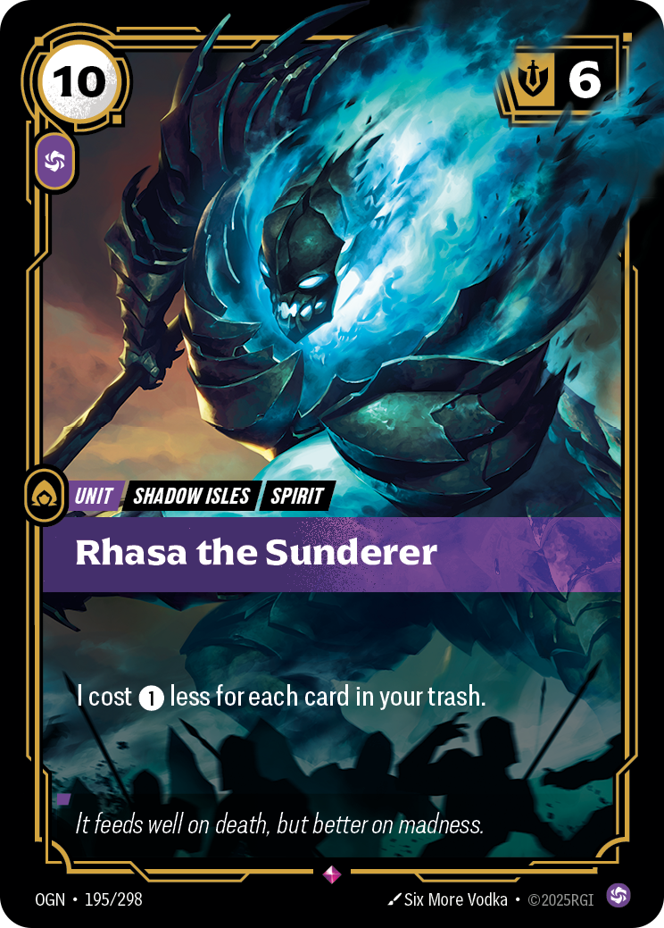 Rhasa the Sunderer Riftbound card image