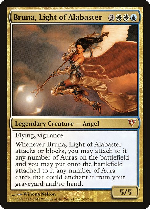 Bruna, Light of Alabaster - Avacyn Restored #208