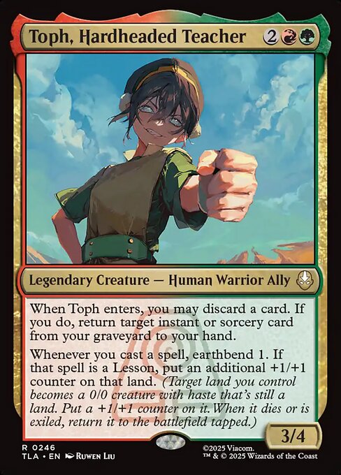 Toph, Hardheaded Teacher - Avatar: The Last Airbender #246