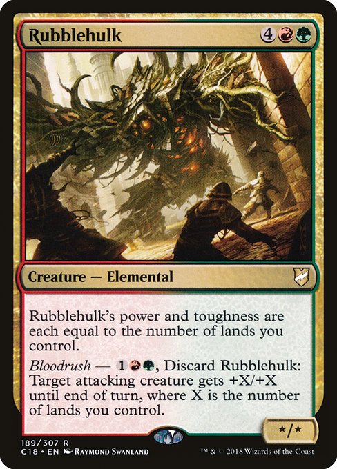 Rubblehulk - Commander 2018 #189