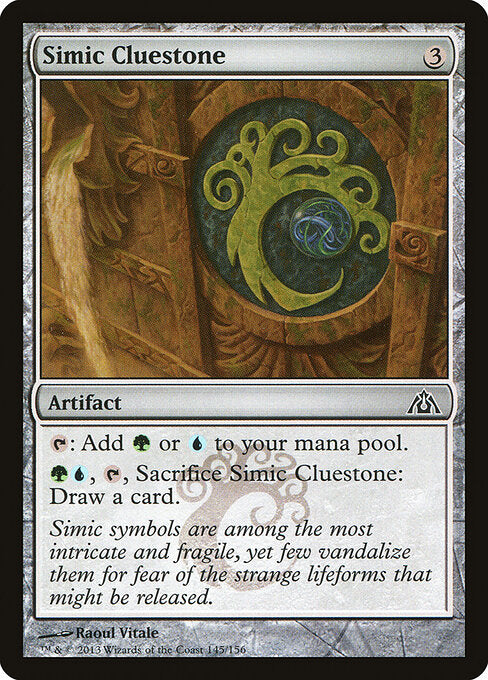 Simic Cluestone Dragon's Maze Magic: The Gathering card image