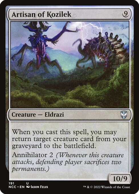 Artisan of Kozilek - New Capenna Commander #191