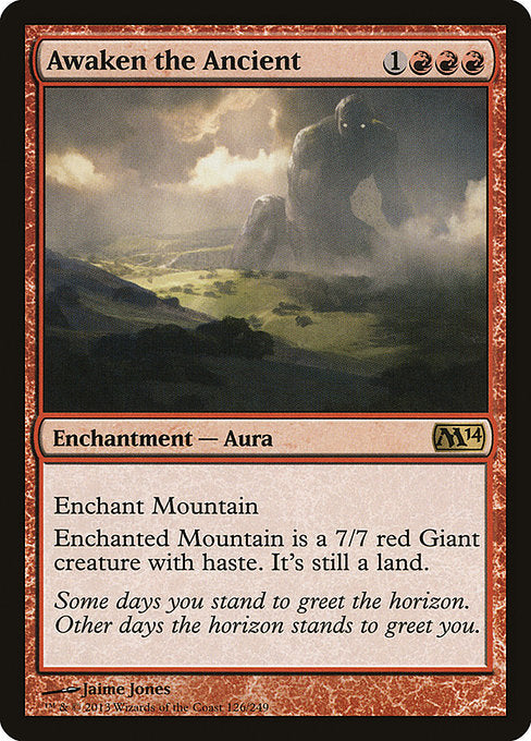 Awaken the Ancient - Magic 2014 #126