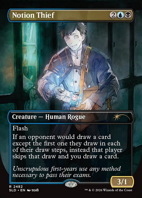 Notion Thief Secret Lair Drop Magic: The Gathering card image