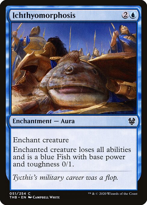 Ichthyomorphosis Theros Beyond Death Magic: The Gathering card image