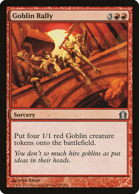 Goblin Rally - Return to Ravnica #95