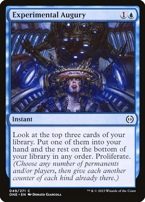 Experimental Augury - Phyrexia: All Will Be One #49