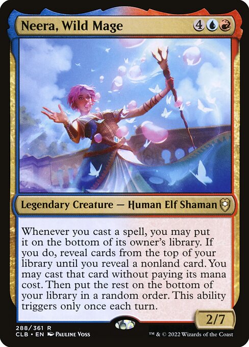Neera, Wild Mage - Commander Legends: Battle for Baldur's Gate #288